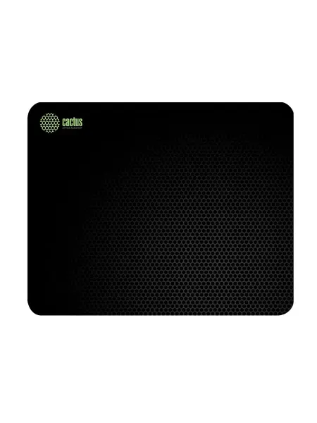 CACTUS Коврик для мыши Black Mesh черный 250x200x3мм (CS-MPC-D02S)