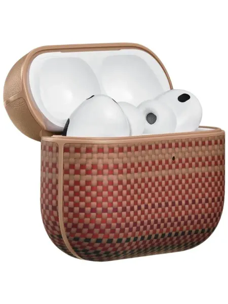 Pitaka Чехол aramid fiber для AirPods Pro 3, sunset