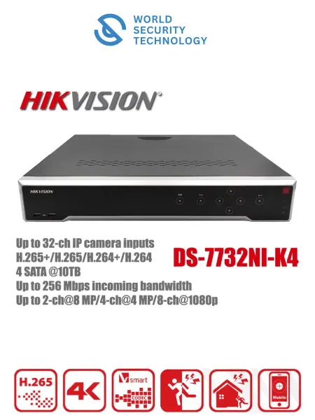 Hikvision IP видеорегистратор 32 канальный