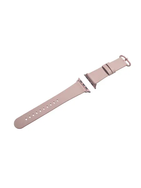 NL Ремешок для Apple Watch Leather With Buckle 42 44mm светло-р
