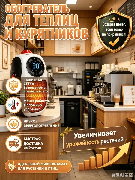 Обогреватель для птиц, стабильный нагрев