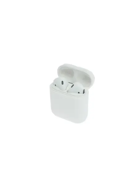 NoName Чехол для наушников Airpods Silicone без карабина белый