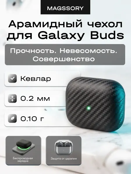 Magssory Чехол для Samsung Galaxy Buds3 Buds3 Pro
