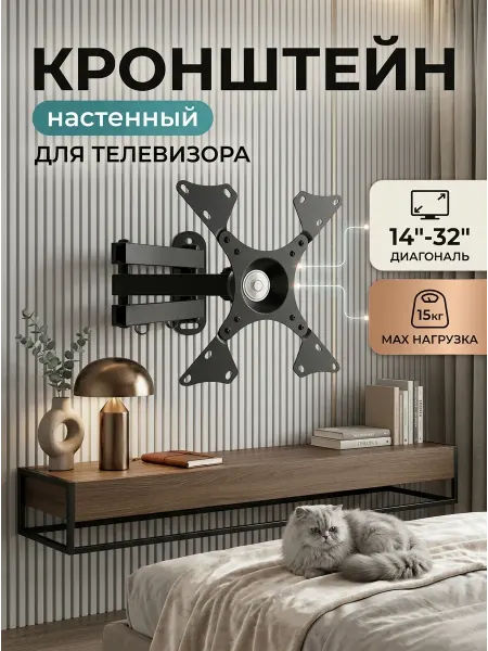 DREAMING HOUSE Кронштейн для телевизора для здоровья спины и шеи