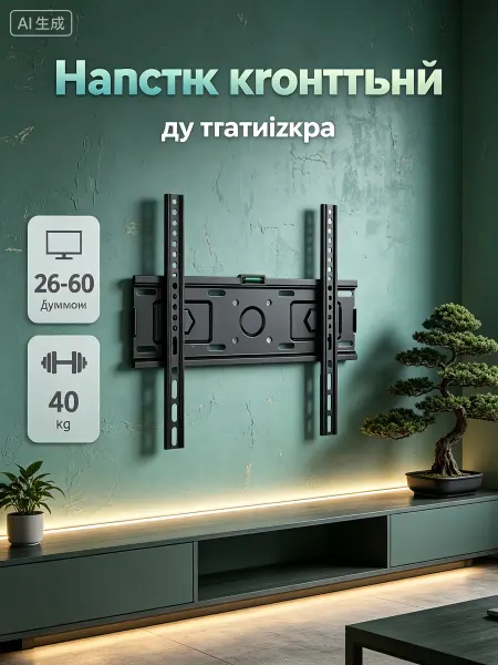 DREAMING HOUSE Кронштейн для телевизора 32-65" с легкой установкой