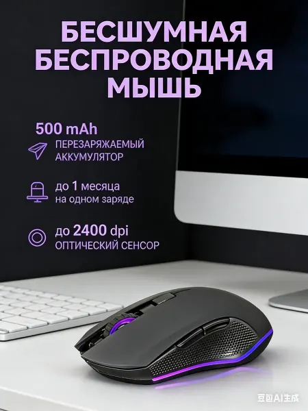 GENIUS Мышка проводная для ноутбука и компьютера