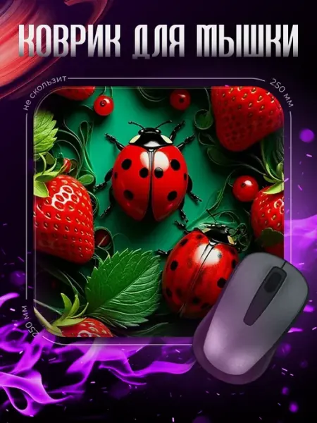 Joker Mobile Коврик для мышки с принтом, с картинкой