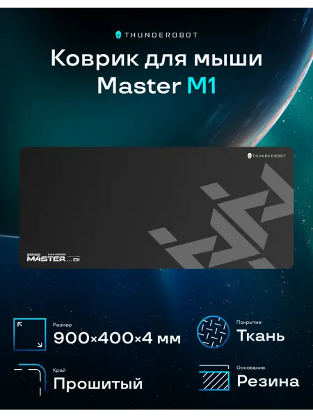 Thunderobot Коврик для мышки Master M1