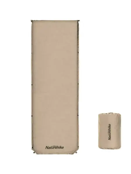 Naturehike Коврик самонадувающийся, 200х63х5 см, зеленый