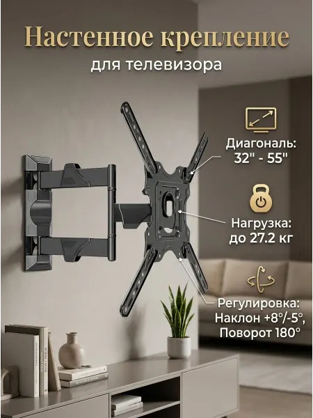 LG Кронштейн для телевизора длинный 32-55"