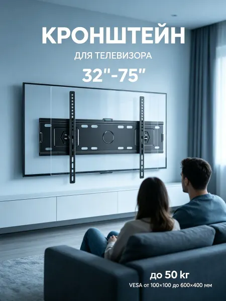 Isa Кронштейн для телевизора 32-75" 50 кг