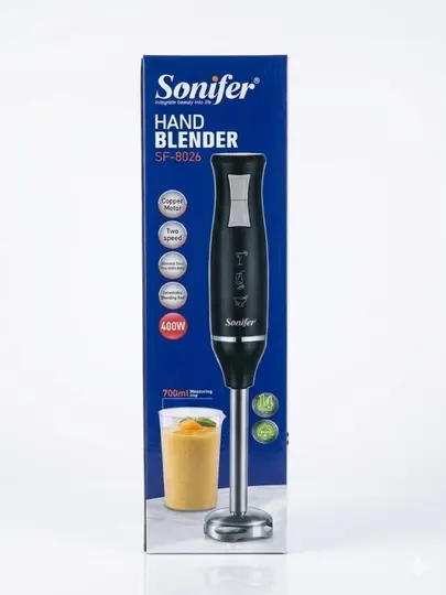 Электрический ручной блендер Sonifer 200W — для приготовления смузи и соков