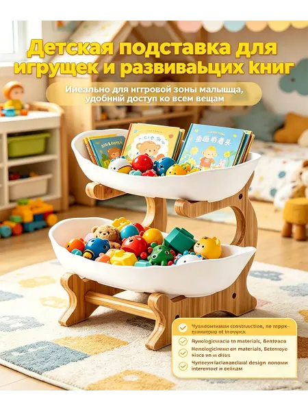 Разборная полка-органайзер для кухни, ванной и спальни