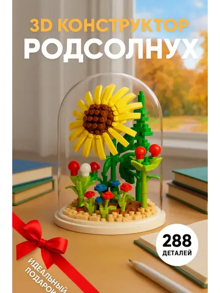 Конструктор Подсолнух в колбе