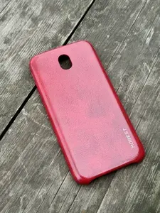 Чехол для Samsung J5 (2017) (J530) / чехол на Самсунг J5 (2017), кожаный, Mobest Premium