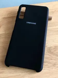Чехол для Samsung A7 (2018) (A750F) / чехол на Самсунг А7 2018, бархатный внутри, противоударный, плотный, приятный на ощупь