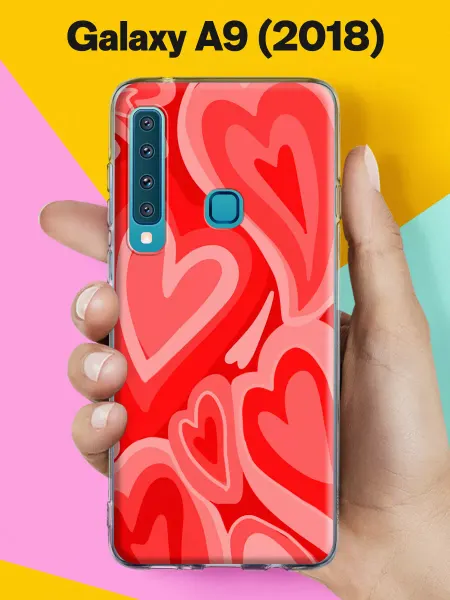 Samsung Чехол на A9 2018 A9s с принтом