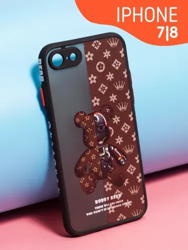 Матовый Чехол на iPhone 7/8/SE 2020 с принтом