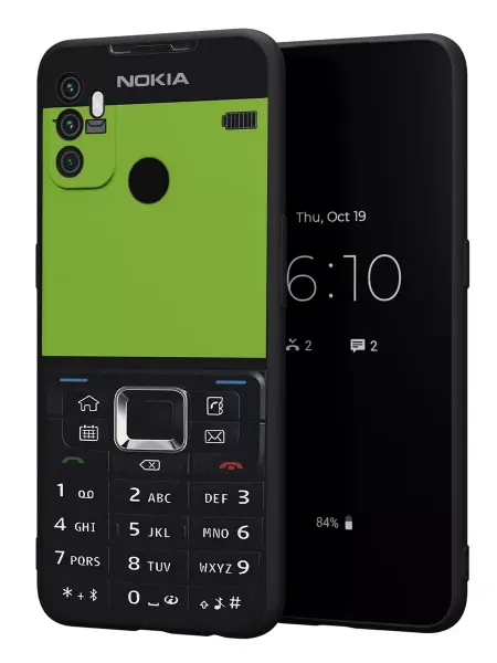 PBl store Чехол на OPPO A53 2020 с принтом Nokia