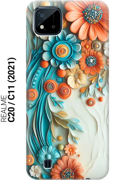 Realme Чехол на C20, C11 (2021)