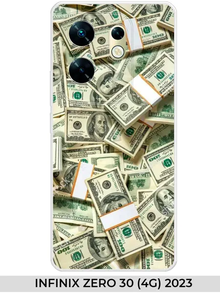 Infinix Чехол на ZERO 30 (4G) 2023 деньги