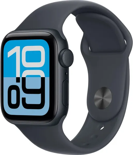 Умные часы Apple Watch SE 3 2025 44mm Starlight Aluminum Case with Starlight Sport Band S/M