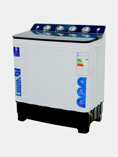 Полуавтоматическая стиральная машина ELITE WM-5168, 10 кг, 3 года бесплатной гарантии