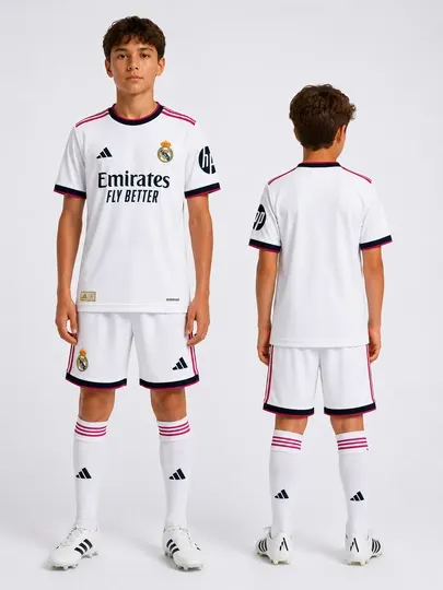 Детская и подростковая футбольная форма Real Madrid 2026/2027