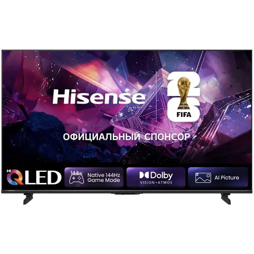 Hisense Телевизор 55E7S PRO (2026) QLED Smart TV 55″ 4K UHD, черный