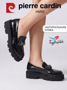 Pierre cardin Лоферы на платформе лаковые натуральная кожа