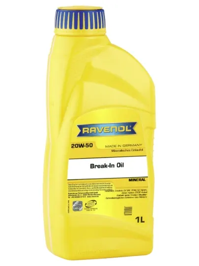 RAVENOL Обкаточное масло Break-In Oil 20W-50
