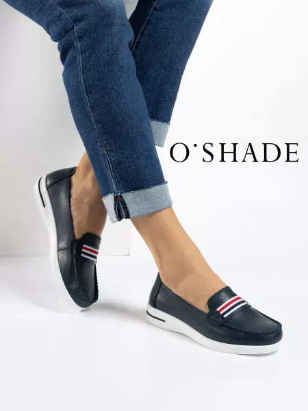 O`SHADE Мокасины женские кожаные