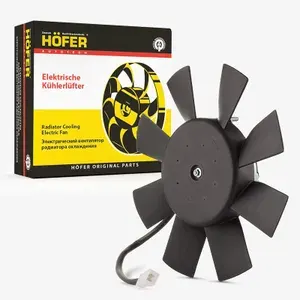 Мотор вентилятора на радиатор ваз 2106-10 8 лопастей hofer HOFER HF 626 402, oem 21031308008