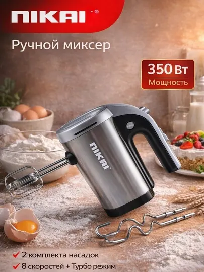 Миксер Nikai NH 213, 350 Вт