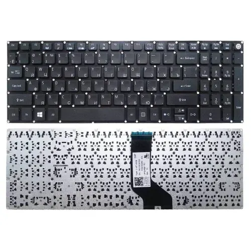 Клавиатура для ноутбука Acer Aspire E5-573, E5-722, F5-571 черная