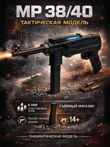 Детское оружие "Автомат", игрушечное оружие для мальчиков
