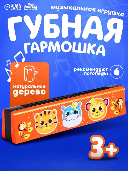 Музыкальная игрушка / Гармошка детская