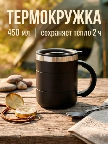 Термокружка для кофе, 450 мл
