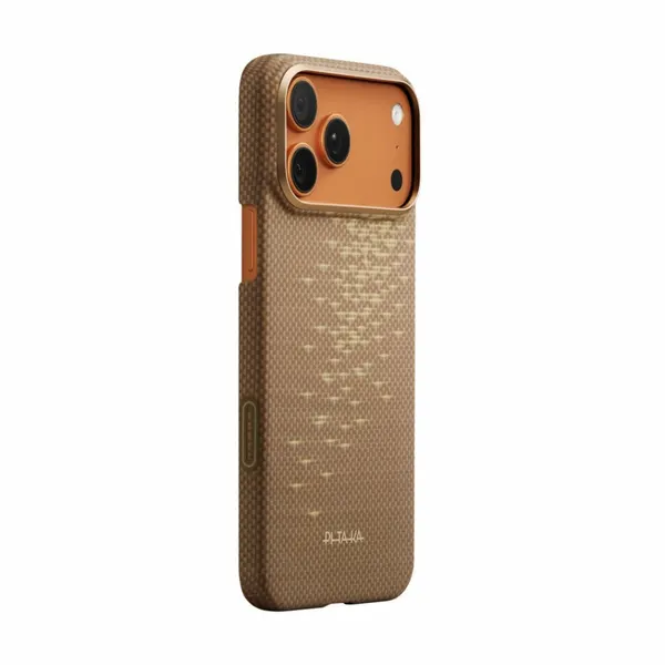 Чехол PITAKA Ultra-Slim Case для iPhone 17 Pro Max - Golden Glint