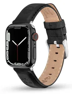 Ремешок 22 мм для смарт часов Apple Watch 42/44/45 мм кожаный TDOUL0000108