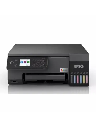 Принтер цветной Epson L8100 / Струйное МФУ A4 / 22 стр/мин / 6 цветов / LCD / USB / Wi-Fi
