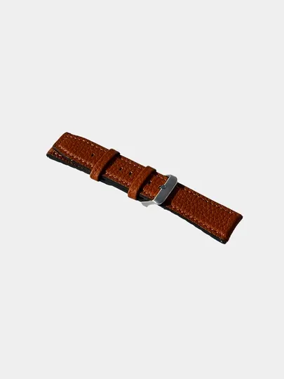 Ремешок для Samsung, Huawei, Amazfit других часов, кожаный, с силиконовой подкладкой, 22 мм
