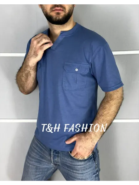T&H fashion Футболка с карманом