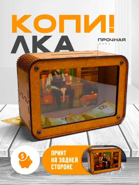 KopiCash Копилка для денег Невеста чародея