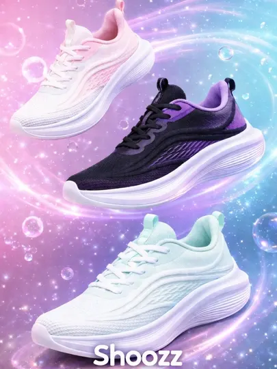 Женские лёгкие кроссовки Shoozz сетчатые