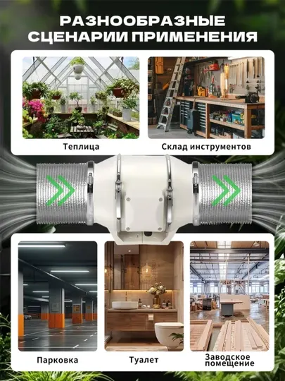 Канальный вентилятор Airox HF серия 220В — низкий шум, высокая производительность