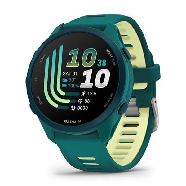 Часы Garmin Forerunner 170 Music Teal Green (010-03920-12) влагозащита