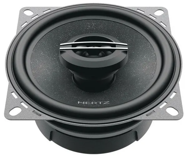 Колонки автомобильные Hertz CX 100 2-Way coaxial, 10 см, коаксиальные двухполосные, 2 шт.