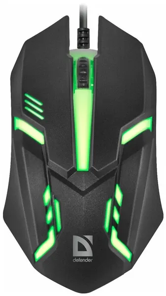 Мышь DEFENDER (52550) OPTICAL HIT MB-550, черный