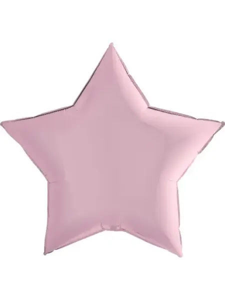 Wild Bubble Шар 9'' 23 см Мини-звезда Розовый 1 шт